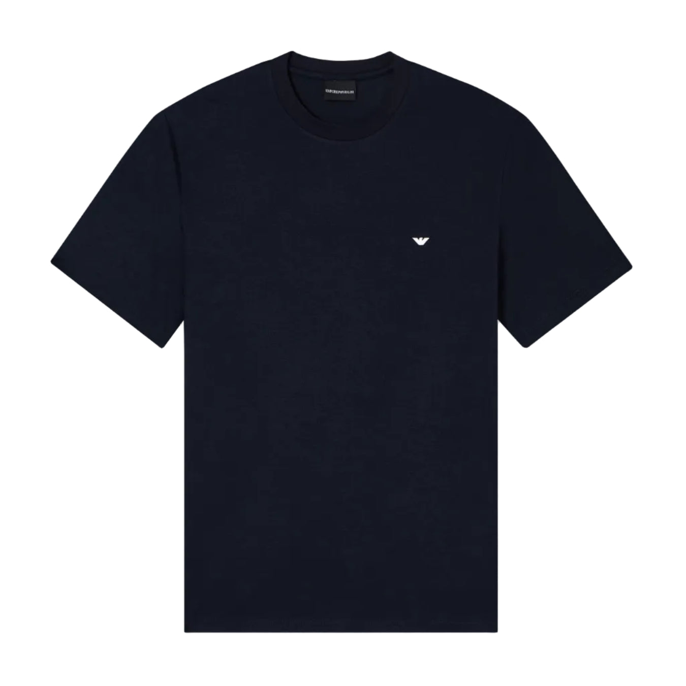Emporio Armani Stitched Eagle T-Shirt: NAVY