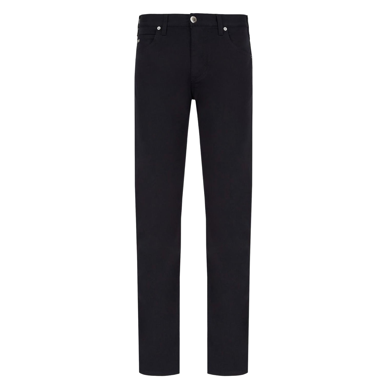 Emporio Armani J45 Gabardine Regular Fit Comfort Trouser: NAVY