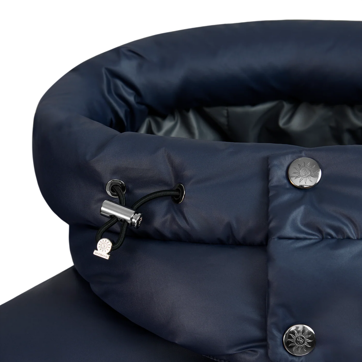 Sandbanks Horizon Puffer Jacket: NAVY