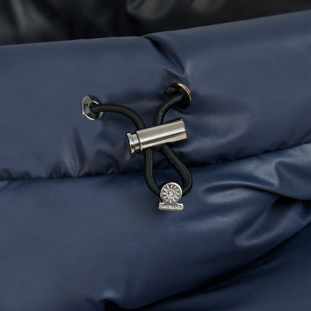 Sandbanks Horizon Puffer Jacket: NAVY