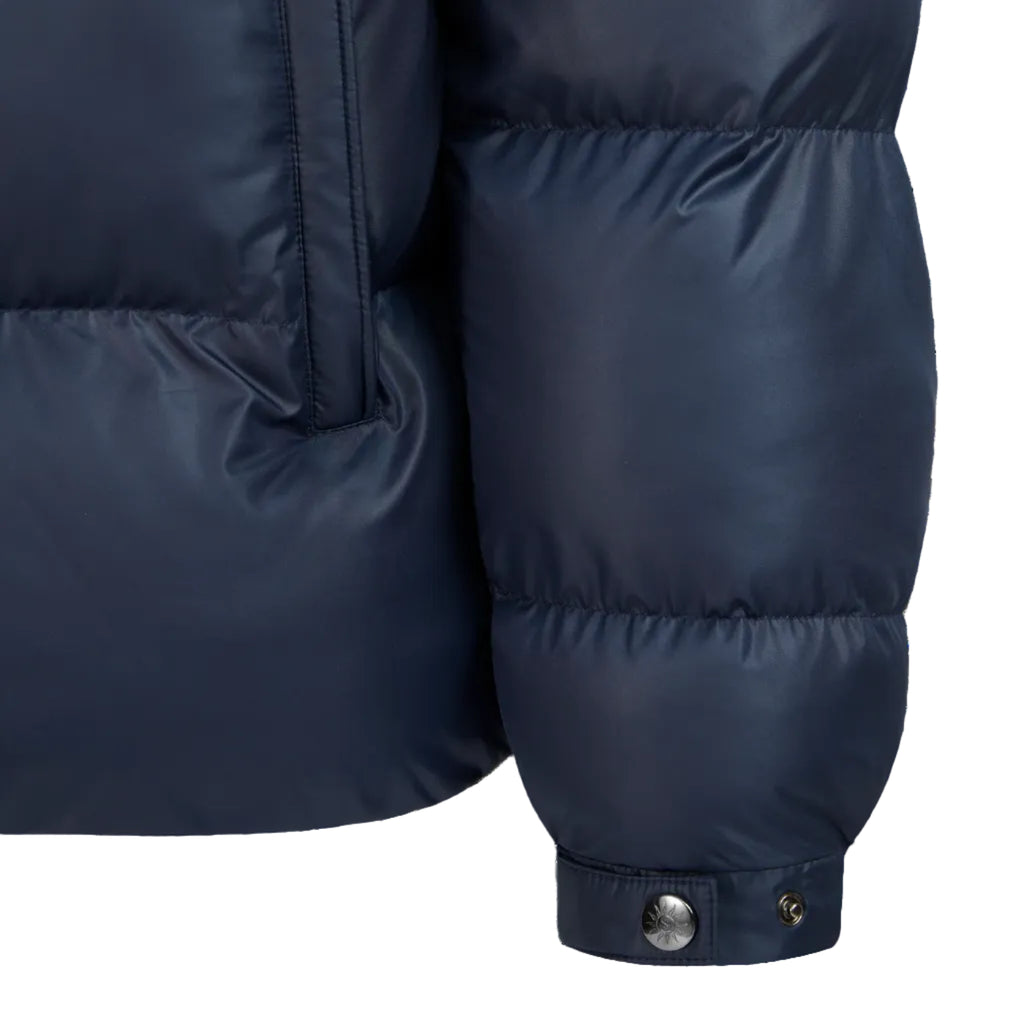 Sandbanks Horizon Puffer Jacket: NAVY