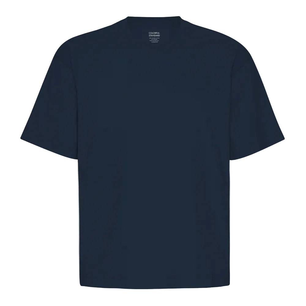 Colorful Standard Classic Oversized T-Shirt: NAVY BLUE