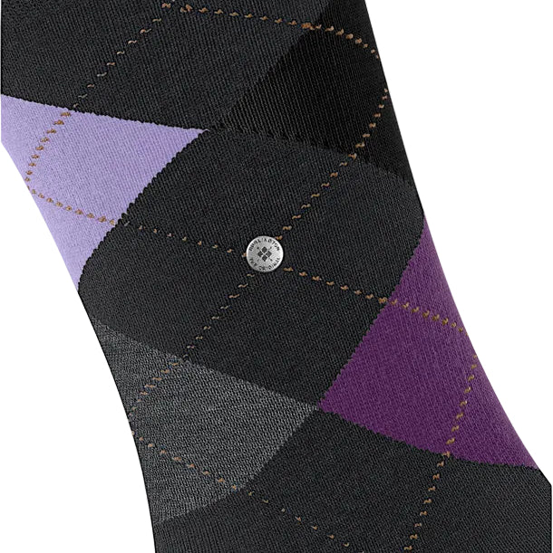 Burlington King Sock: OIL MELANGE