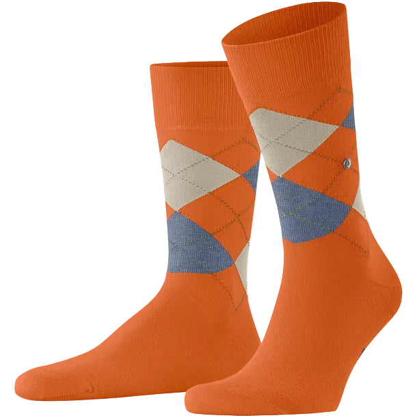 Burlington King Sock: ORANGE