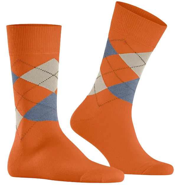 Burlington King Sock: ORANGE