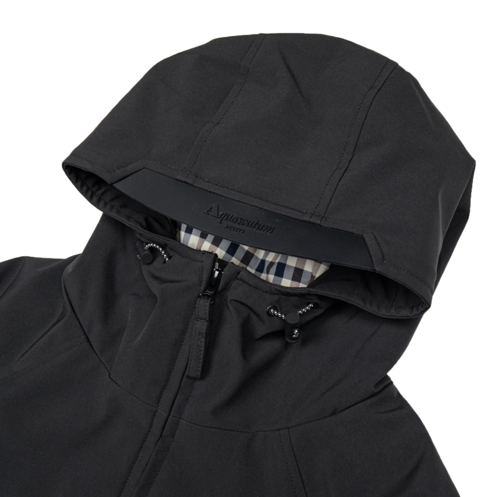 Aquascutum Active Mid Parka Jacket: BLACK