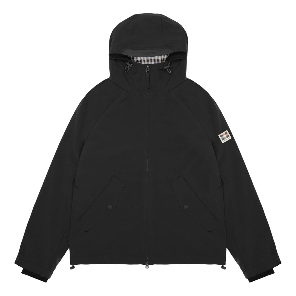 Aquascutum Active Mid Parka Jacket: BLACK