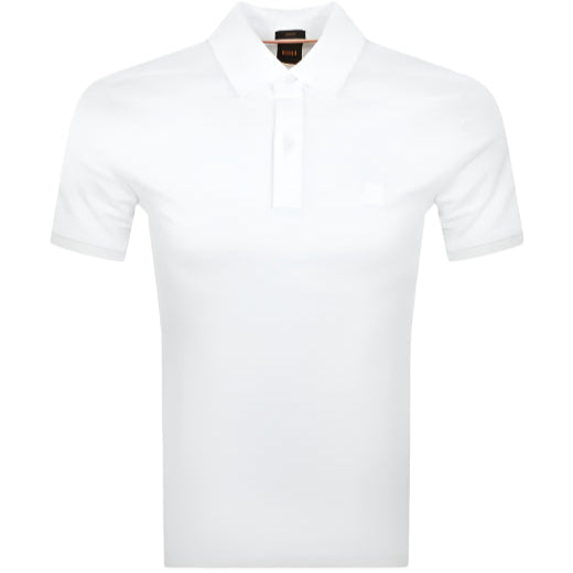 Hugo Boss Orange Passertip Polo Shirt: NATURAL