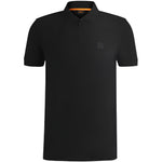 Hugo Boss Orange Passerzip Polo Shirt: BLACK