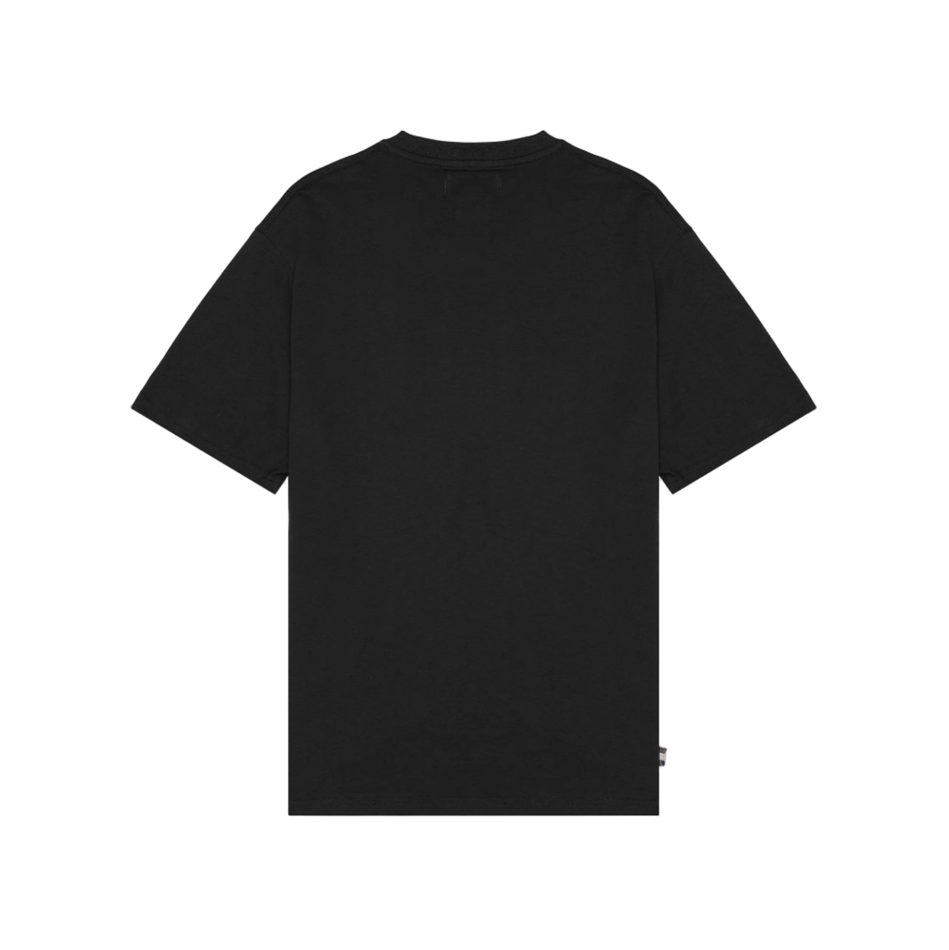 Aquascutum Active Club Check Iconic Pocket T-Shirt: BLACK