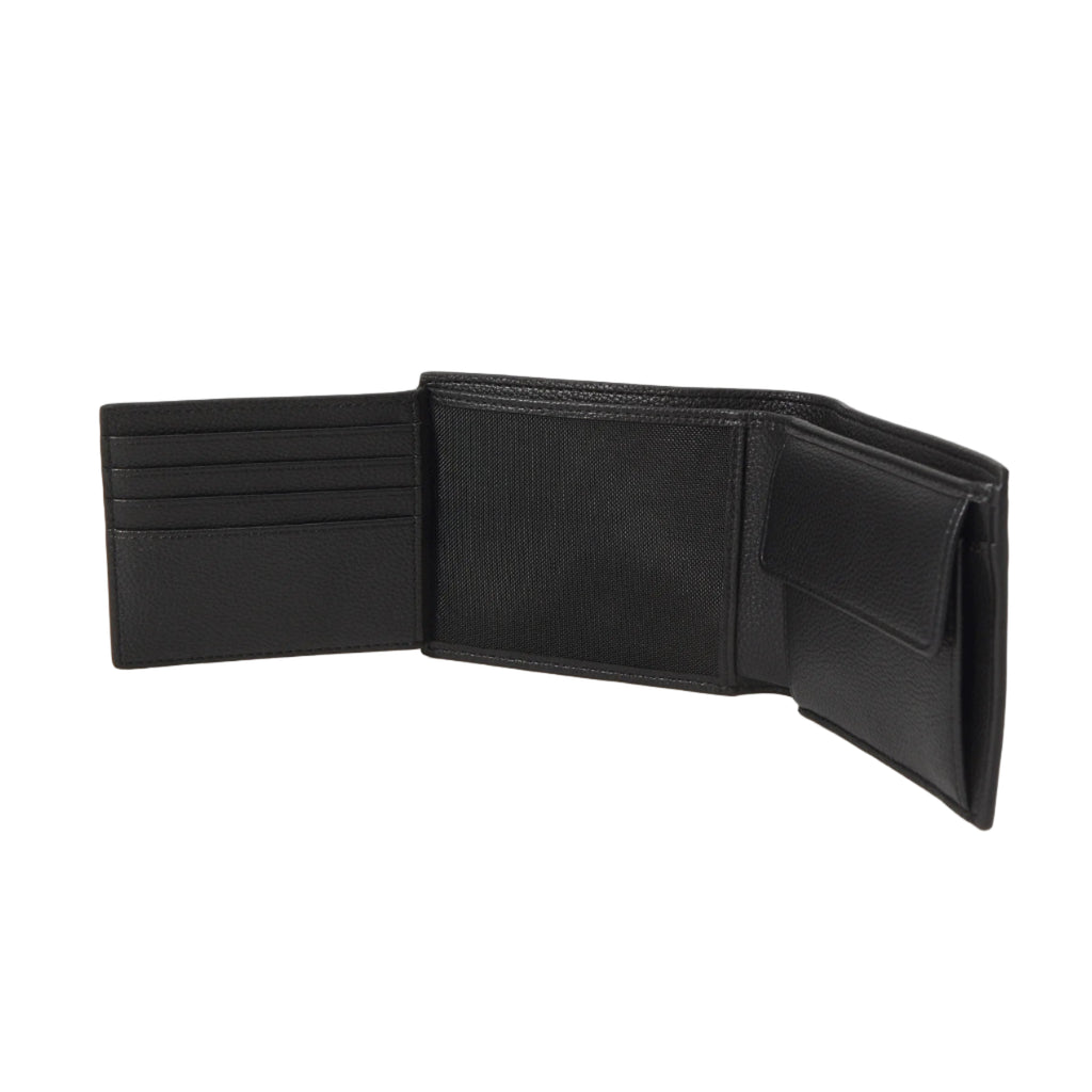 Hugo Boss Orange Ray Trifold Wallet: BLACK