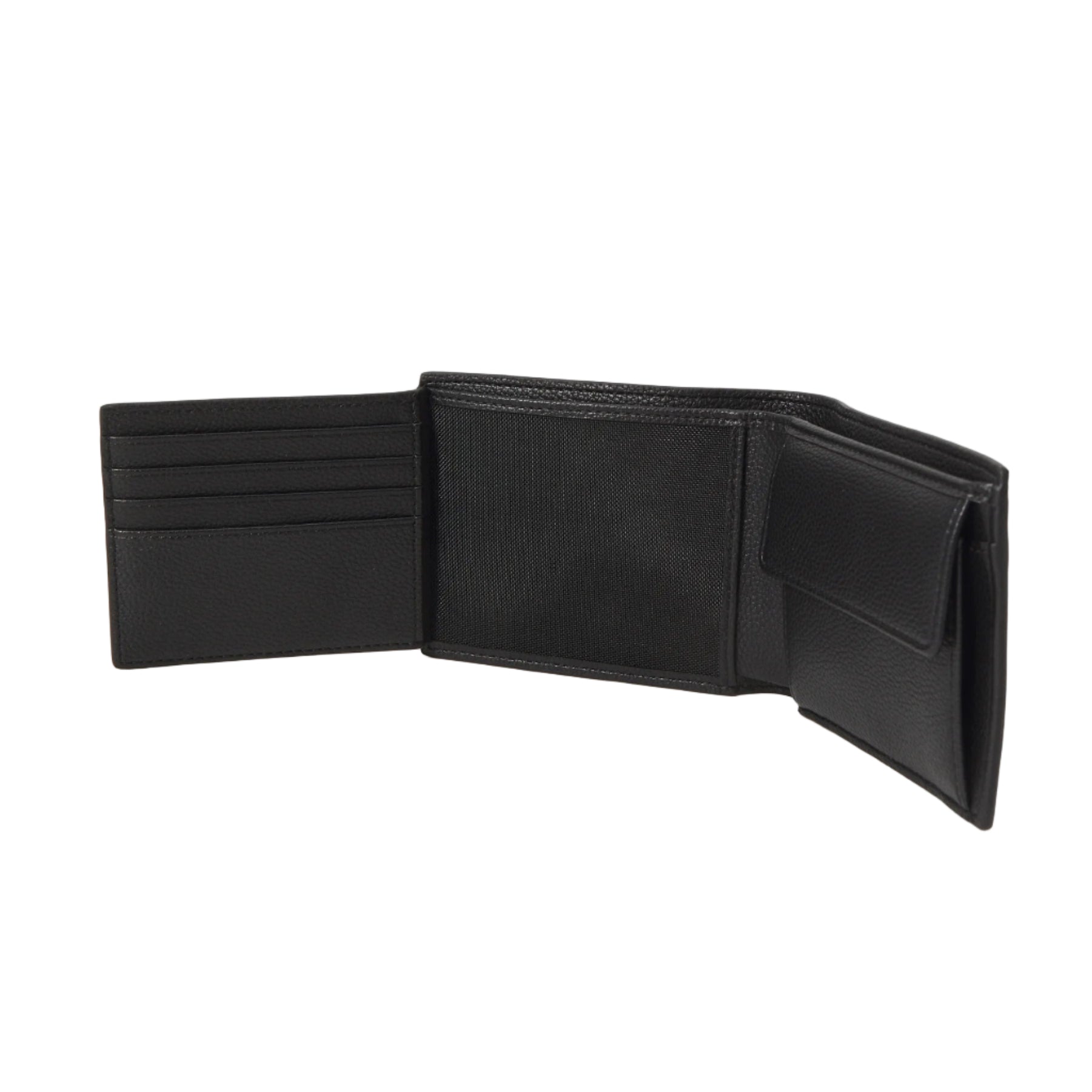 Hugo Boss Orange Ray Trifold Wallet: BLACK