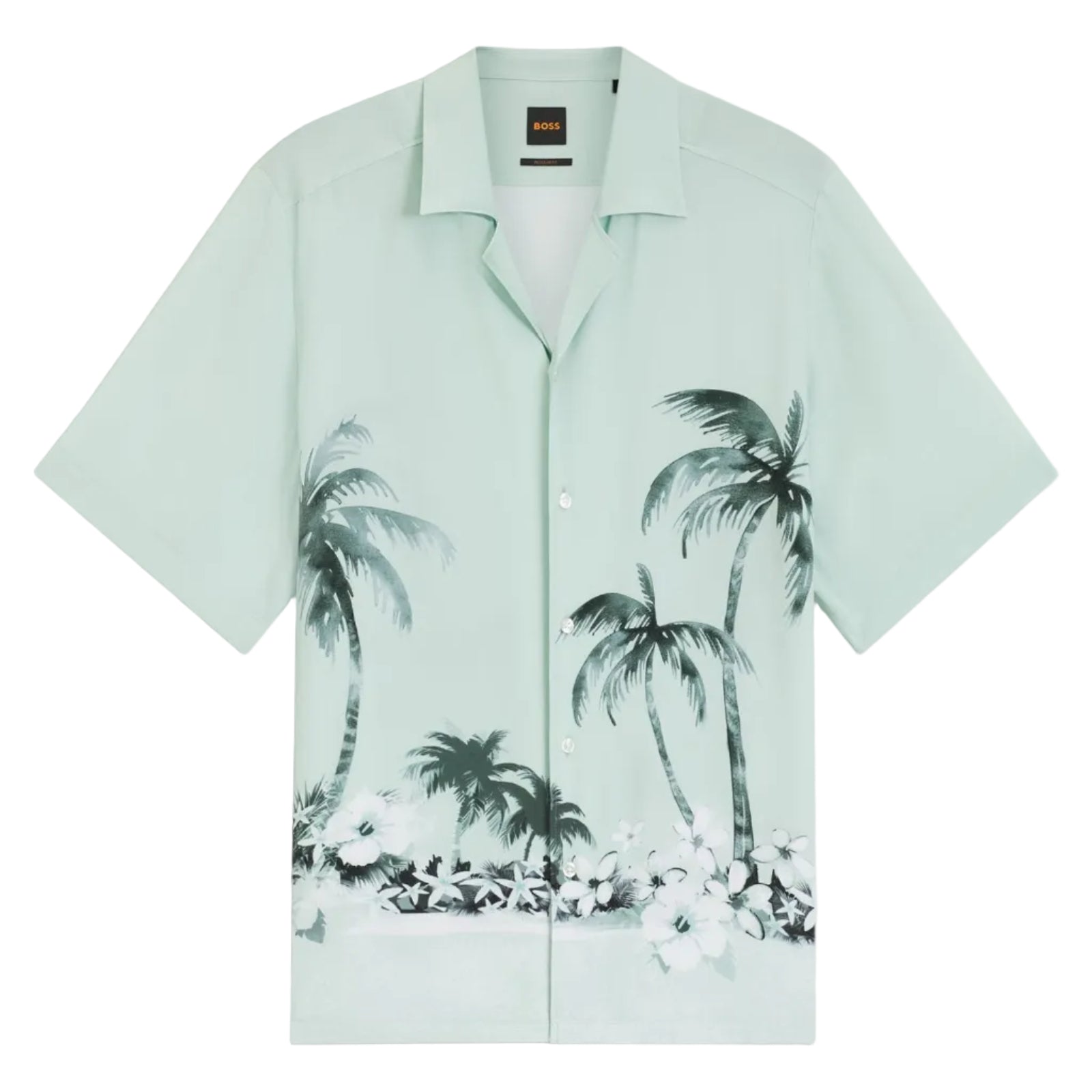 Hugo Boss Orange Rayer Shirt: TURQUOISE