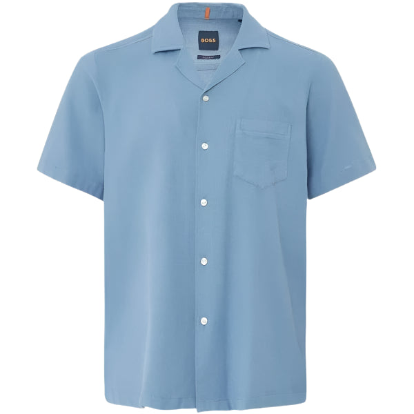 Hugo Boss Orange Rayer Shirt: OPEN BLUE