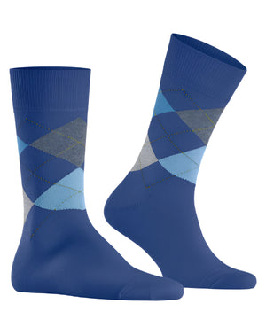 Burlington King Sock: ROYAL BLUE