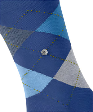 Burlington King Sock: ROYAL BLUE