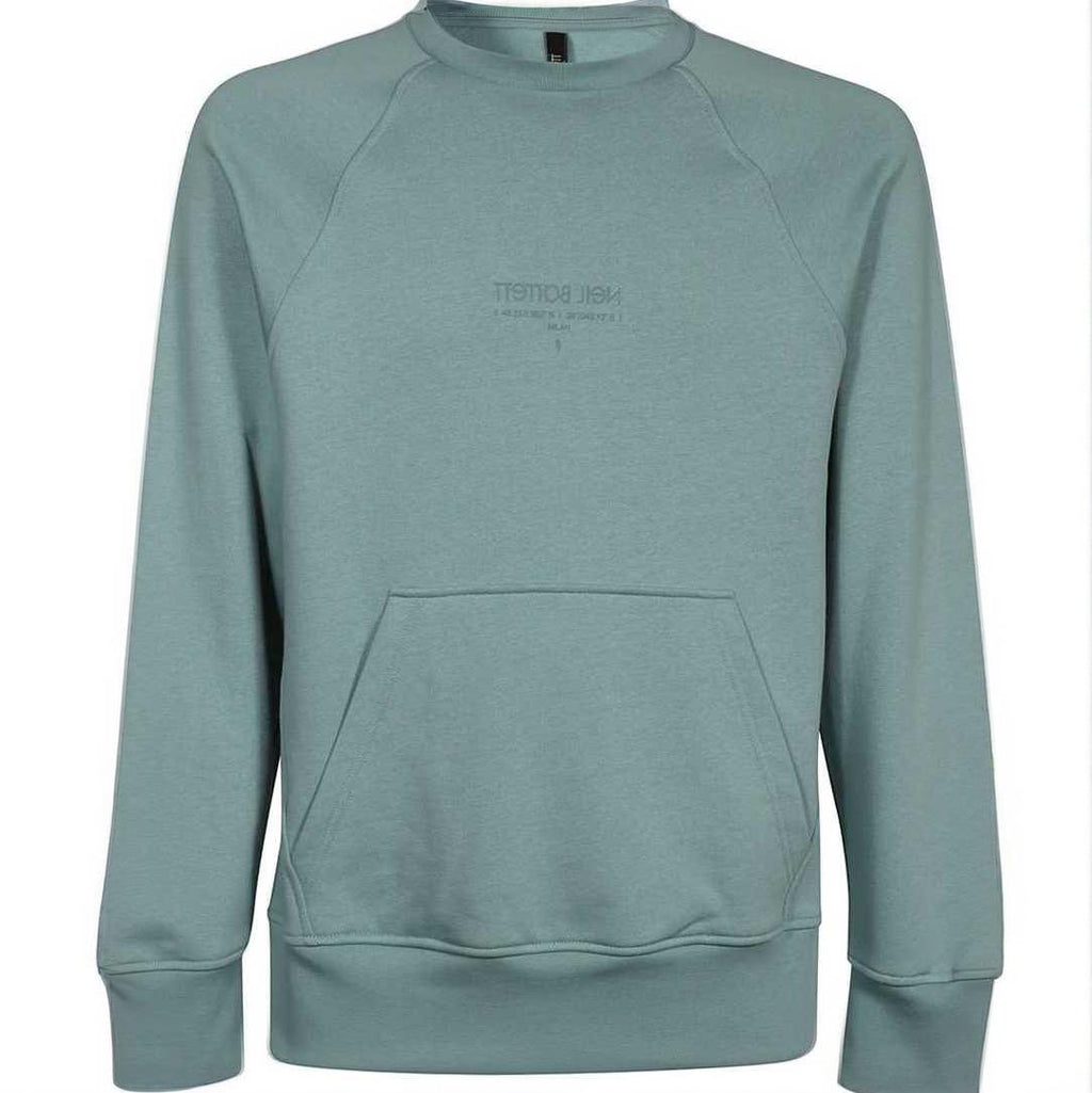 Neil Barrett Logo Coordinates Sweatshirt: GREEN