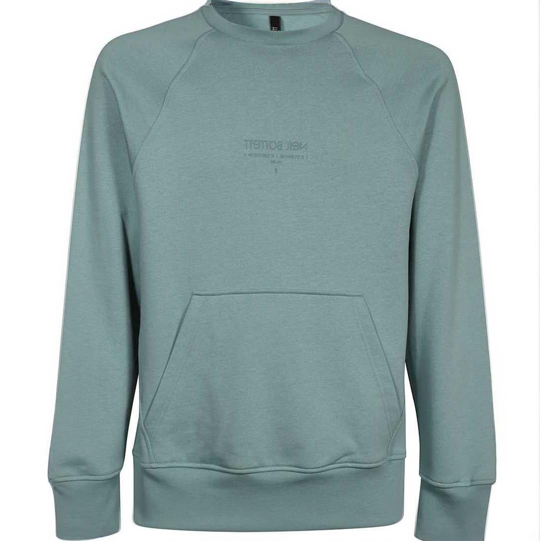 Neil Barrett Logo Coordinates Sweatshirt: GREEN