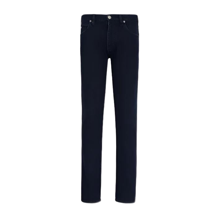 Emporio Armani J45 Regular Fit Jean: DARK STONE WASH