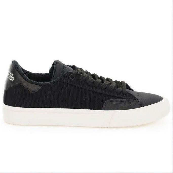 Heron Preston Vulcanized Low Top Trainer: BLACK
