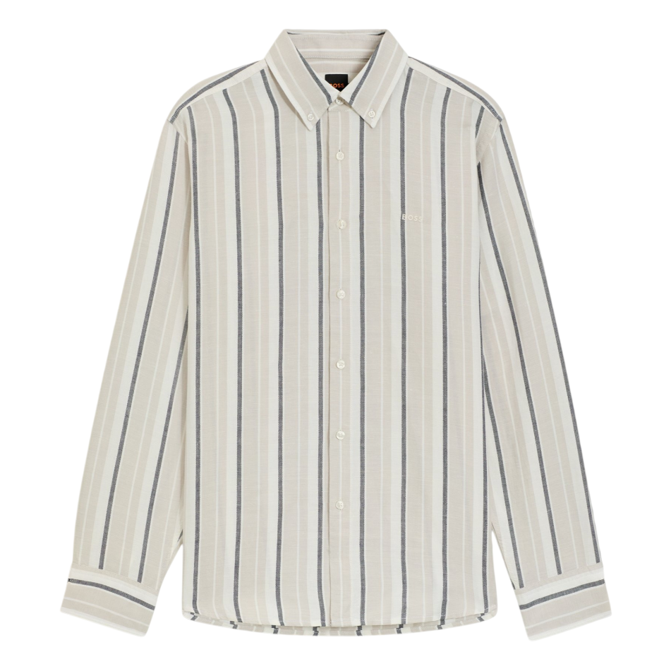 Hugo Boss Orange Ricoplus Shirt: OPEN GREY