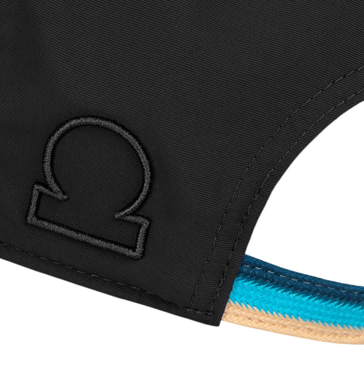 Sandbanks Riviera Collection Cap: BLACK