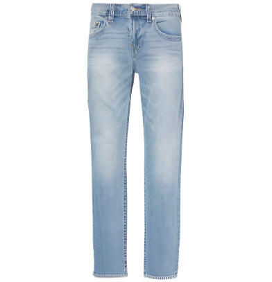 True Religion Rocco SN No Flap Relaxed Skinny Jean: BRILLIANT MEDIUM WASH (Medium Aged)