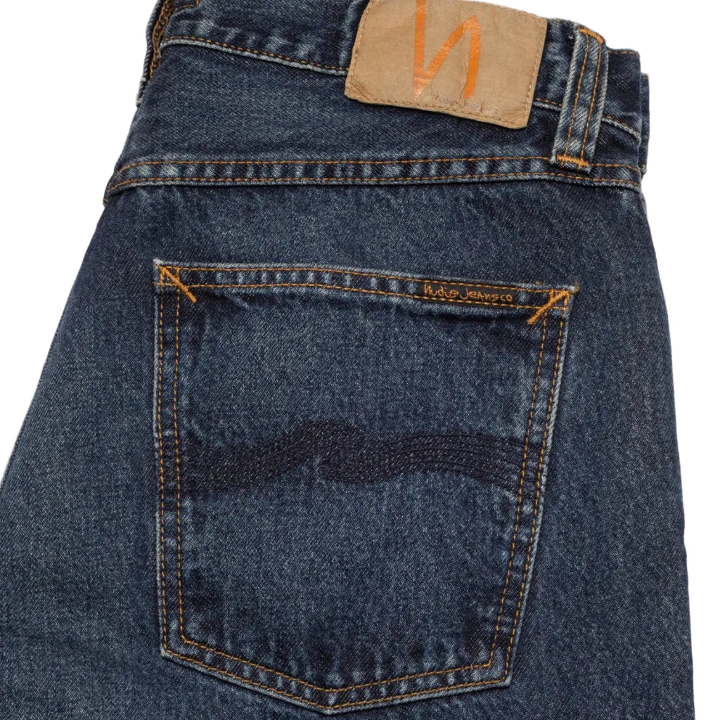 Nudie Jeans Rad Rufus Jean: BLUE SOIL