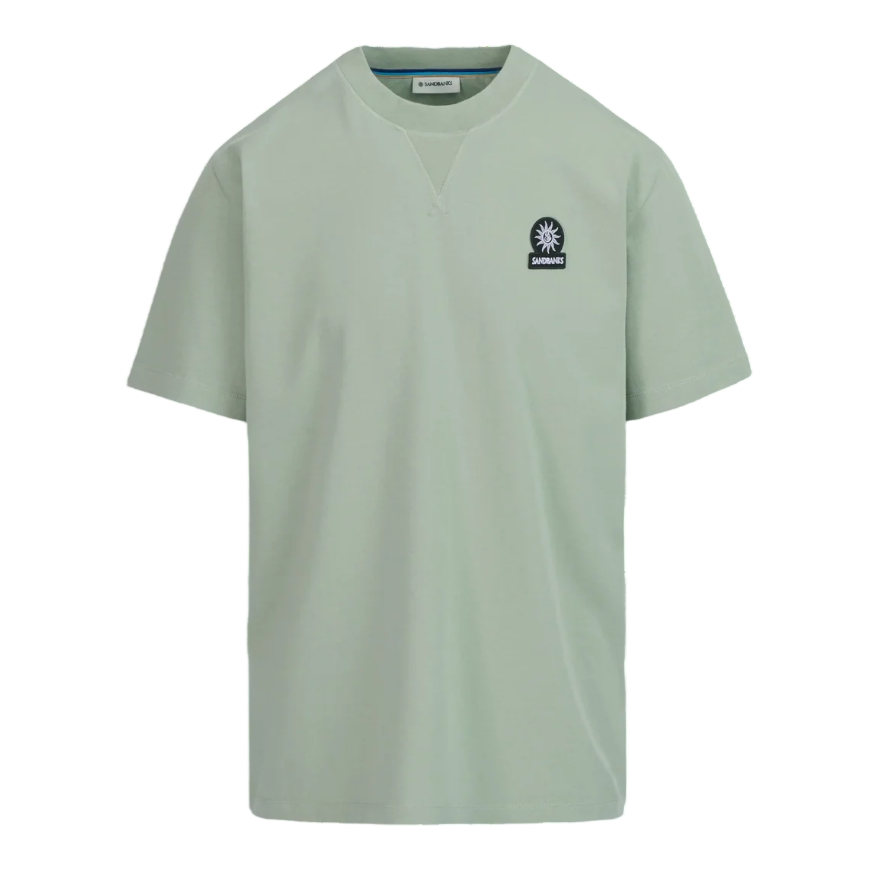 Sandbanks Relaxed Fit T-Shirt: SAGE