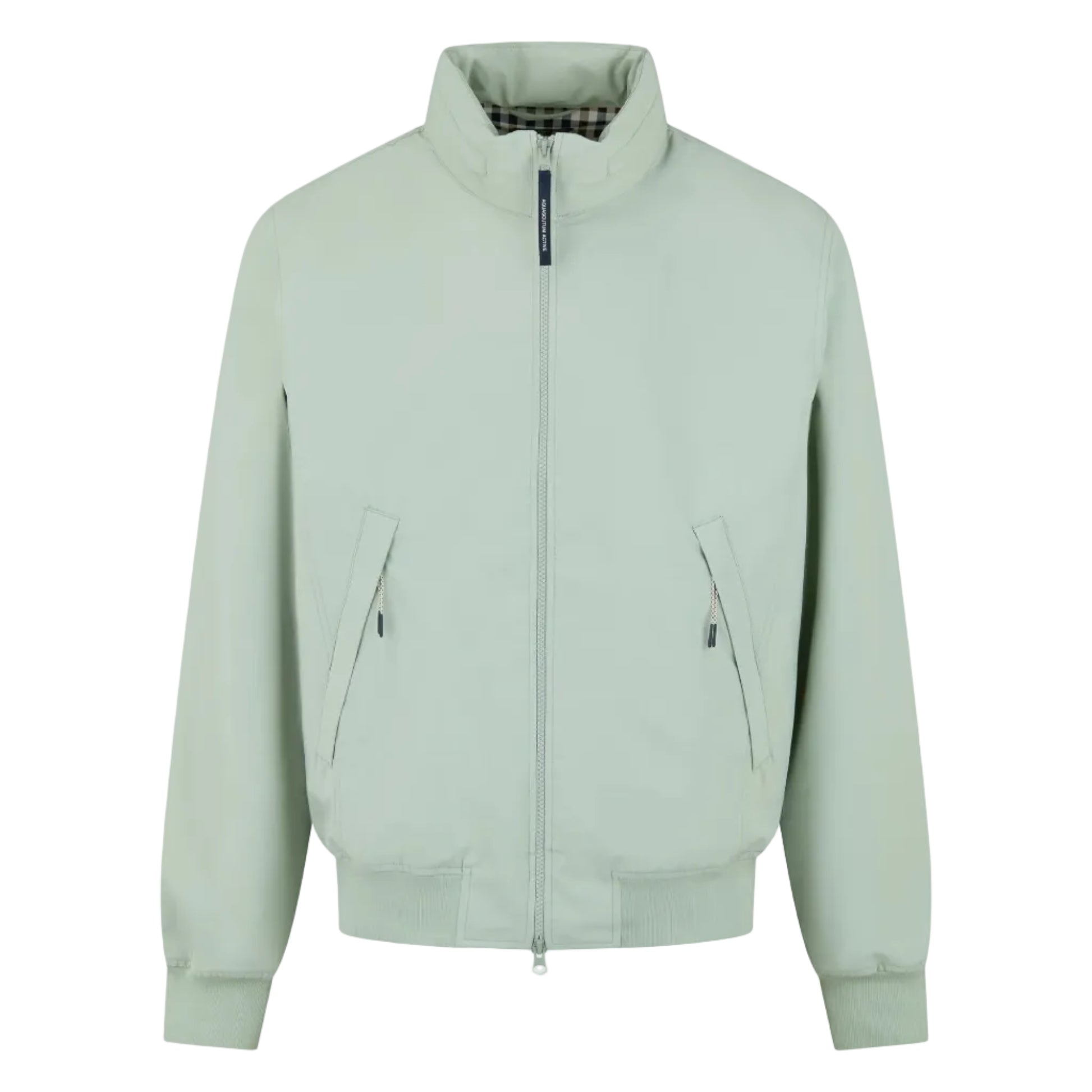 Aquascutum Active Soft Shell Mock Neck Jacket: SAGE