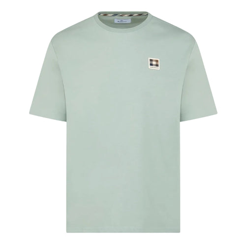 Aquascutum Active Badge T-Shirt: SAGE