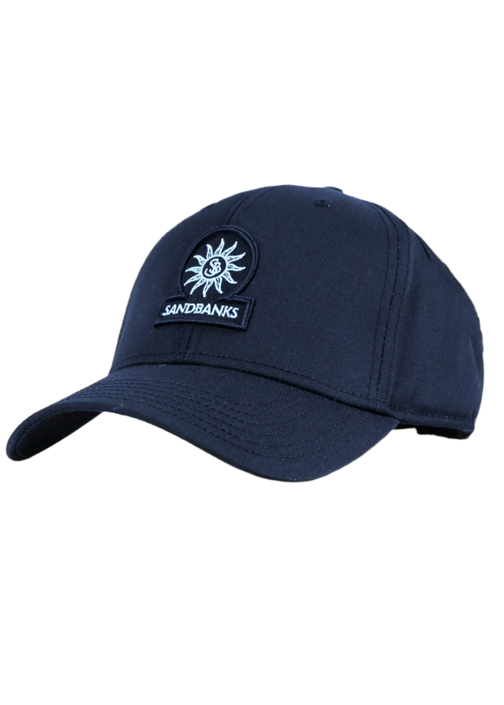 Sandbanks Badge Logo Cap: NAVY