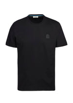 Sandbanks Rubber Badge T-Shirt: BLACK