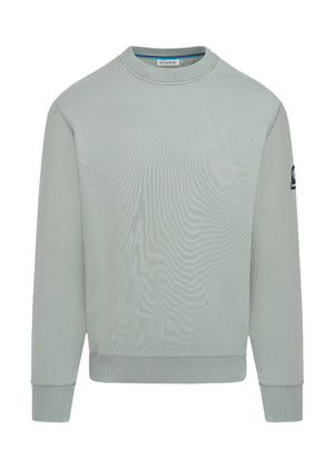 Sandbanks Badge Logo Sweatshirt: SAGE