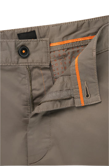 Hugo Boss Orange Chino Slim Fit Shorts: OPEN BEIGE