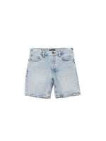 Nudie Jeans Seth Denim Shorts: SEA SALT (Light Stone Wash)