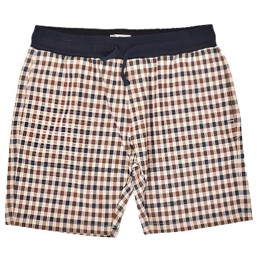 Aquascutum Active Club Check Short: NAVY