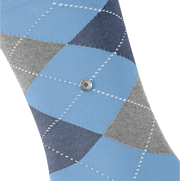Burlington King Sock: SKY BLUE