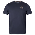 Aquascutum Active Small Logo T-Shirt: NAVY