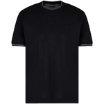 Emporio Armani Stitched Logo T-Shirt Black HemingCo