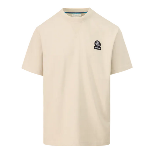 Sandbanks Double Jersey Collegiate T-Shirt: STONE