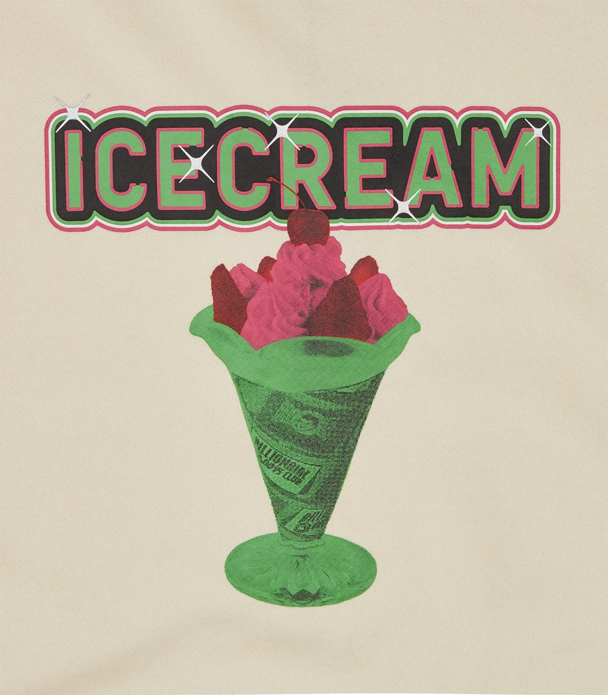Icecream Sundae Crewneck Sweatshirt Cream HemingCo