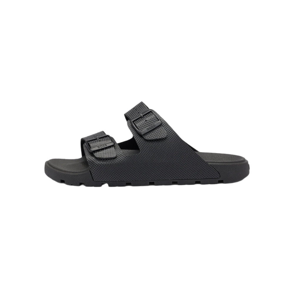 Hugo Boss Orange Surfley Sandal: BLACK
