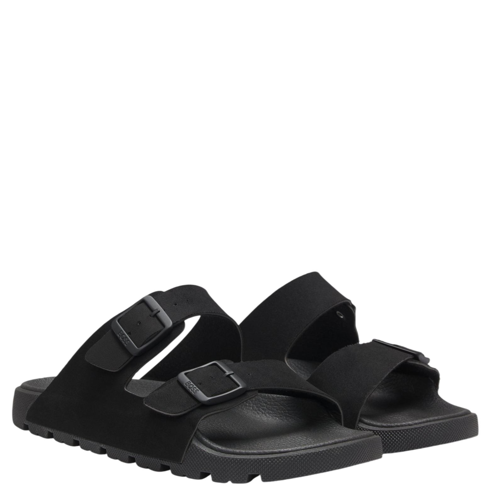 Hugo Boss Orange Surfley Sandal: BLACK