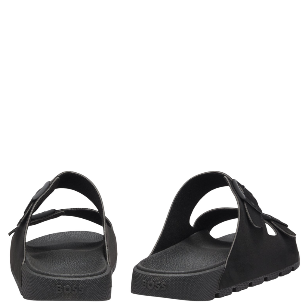 Hugo Boss Orange Surfley Sandal: BLACK