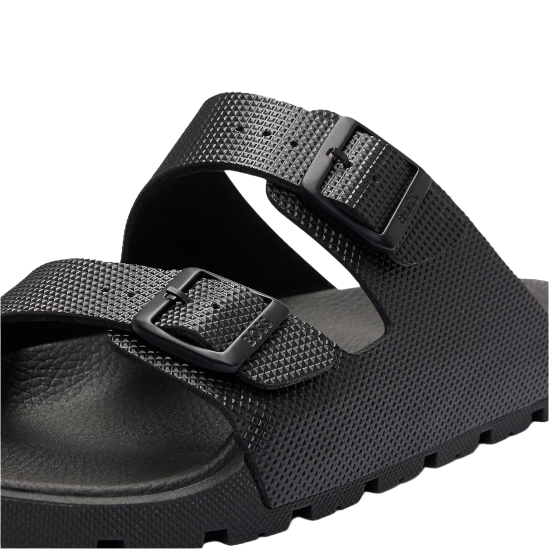 Hugo Boss Orange Surfley Sandal: BLACK