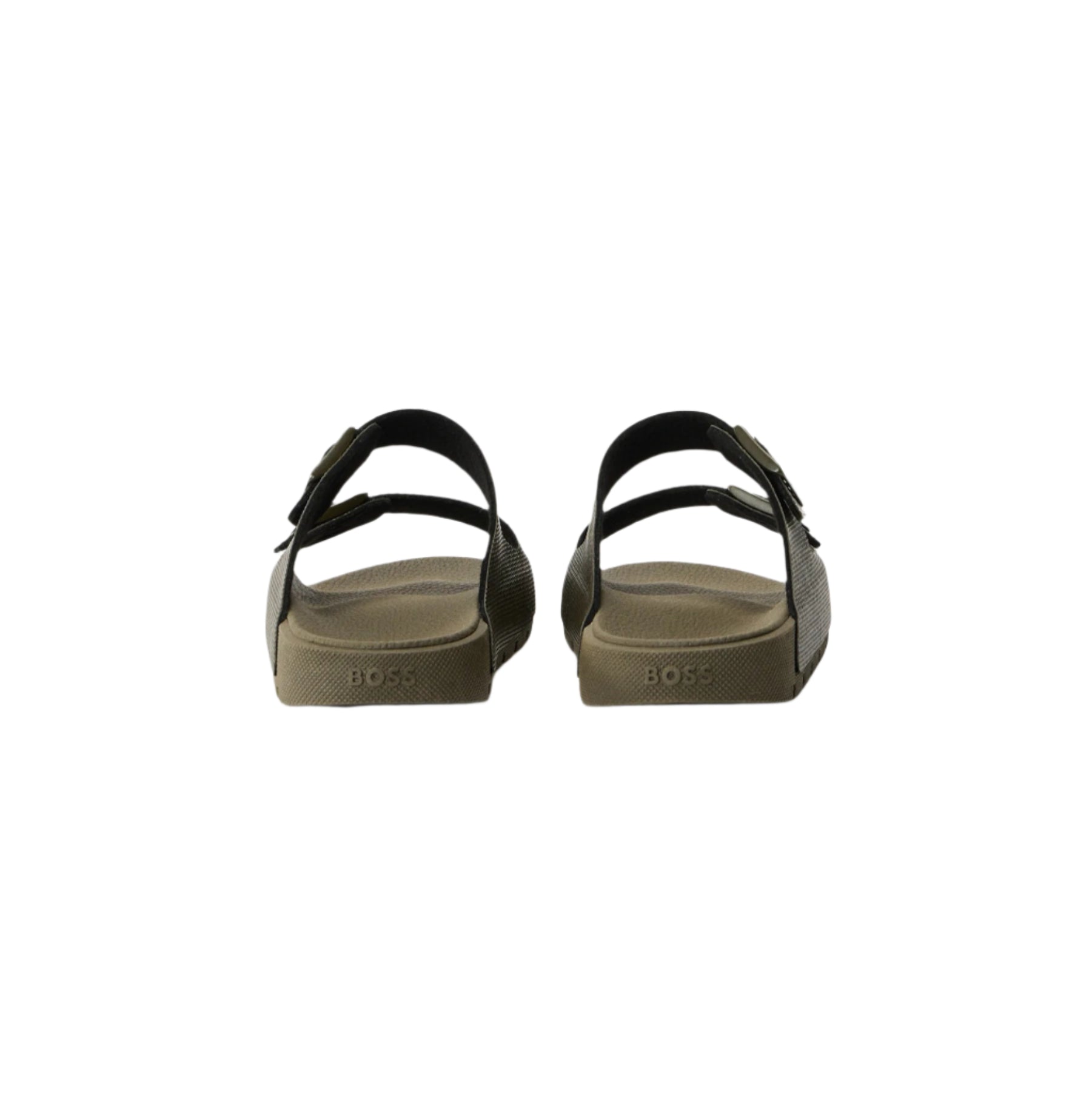 Hugo Boss Orange Surfley Sandal: DARK GREEN