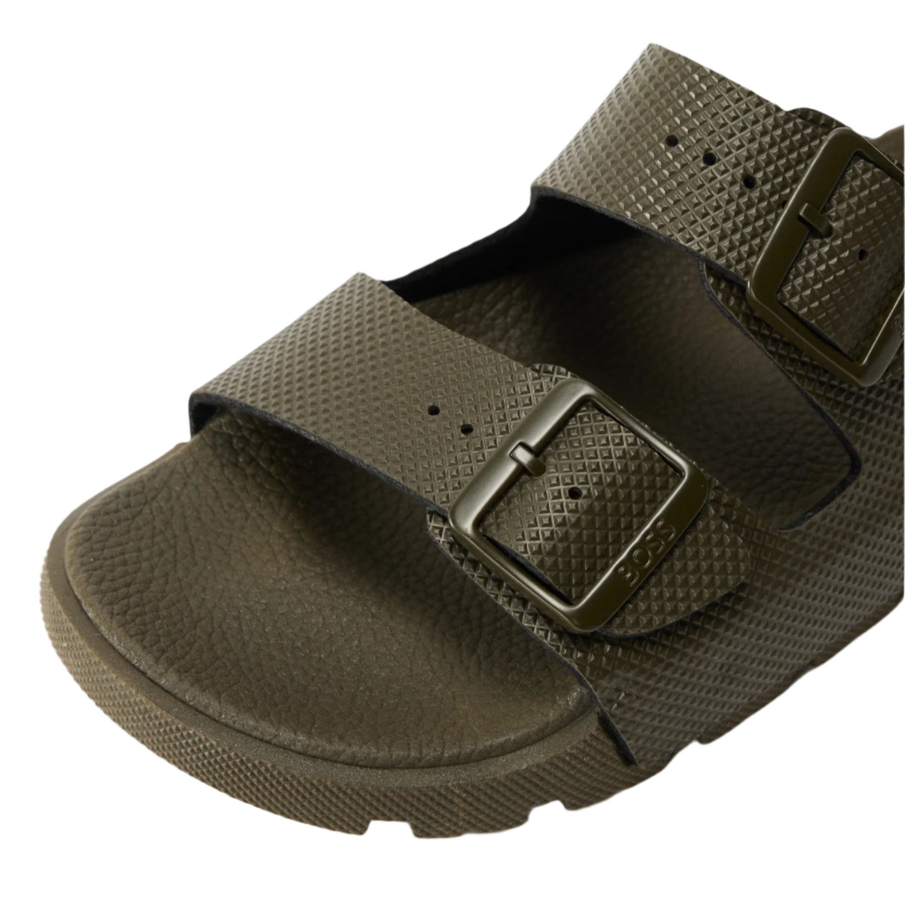 Hugo Boss Orange Surfley Sandal: DARK GREEN