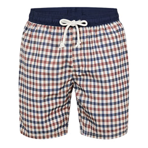 Aquascutum Active Club Check Volley Swim Short: CHECK