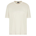 Emporio Armani Crewneck Logo T-Shirt: BEIGE